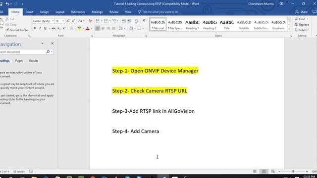 Tutorial 4 Adding Camera Using RTSP смотреть онлайн