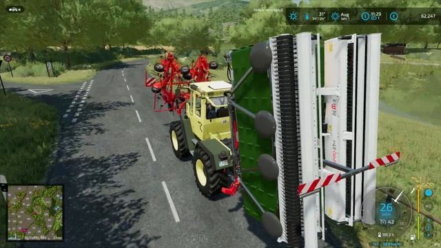 LS22 SCHWAADEHEIM [MP] #07: Ab Auf Die Erste Wiese Im MB TRUCK | FARMING SIMULATOR 22