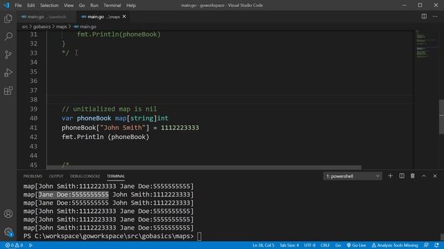 Maps - Beginner Friendly Golang смотреть онлайн