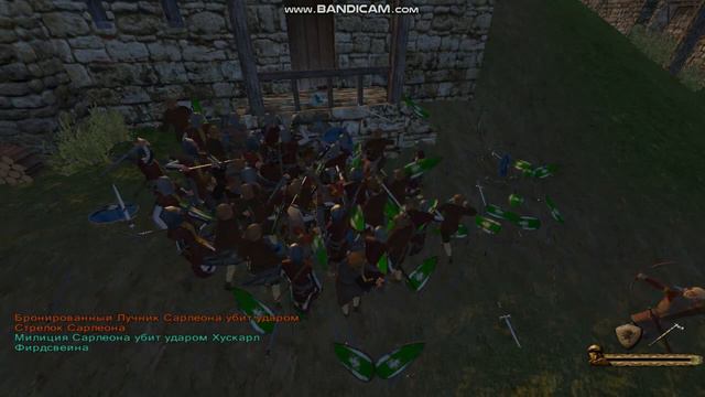 играю в Mount and Blade (с читами, часть #2) Захватываю первый замок смотреть онлайн