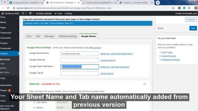 CF7 Google Sheet Connector Stopped Working after an update to v4 смотреть онлайн