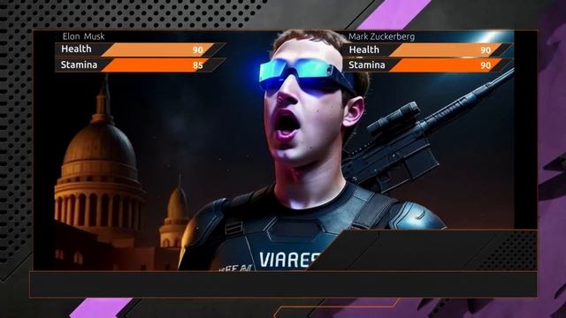 Elon Musk VS Mark Zuckerberg | AI predicted who wins смотреть онлайн