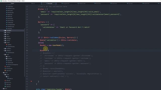 CodeIgniter 4 User Login Tutorial - Part 3 - User Login & Session смотреть онлайн