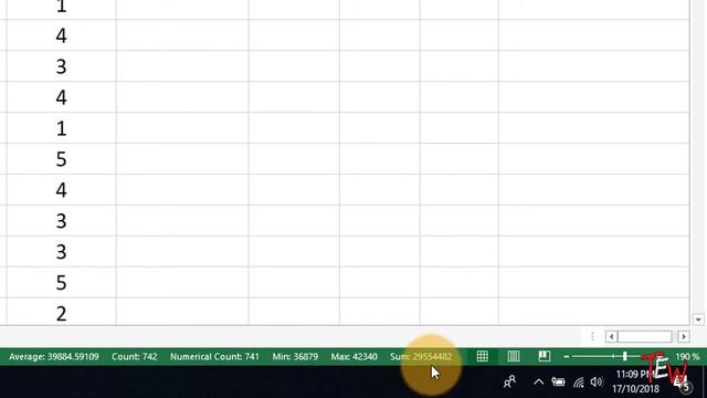 Excel Status Bar: How To Use Auto Calculate in The Status Bar ? Excel Tips & Tricks 2020 смотреть онлайн