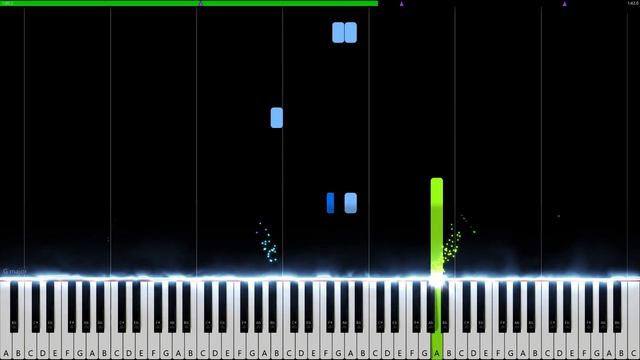 Undertale - Snowy (Synthesia) смотреть онлайн