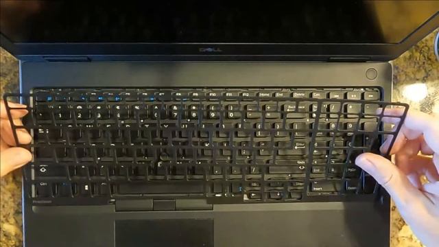 Remove Crumbs and Dirt Under the Keys of a Dell Precision Laptop in Under 3 Minutes with No Tools смотреть онлайн