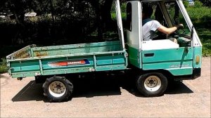 Самоходная тележка 4WD,телега, мини самосвал Yanmar