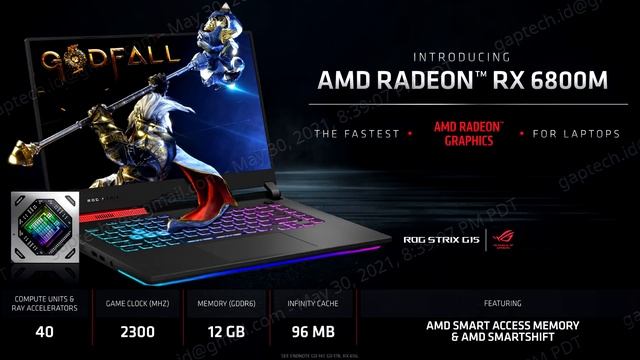 RESMI! Preview AMD Ryzen Desktop APU 5000 Series & Radeon RX 6000M Laptop! | #ComputexVirtual 2021 смотреть онлайн