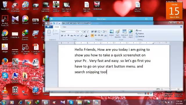 How to take a quick screenshot from Any Windows pc very fast and easy смотреть онлайн
