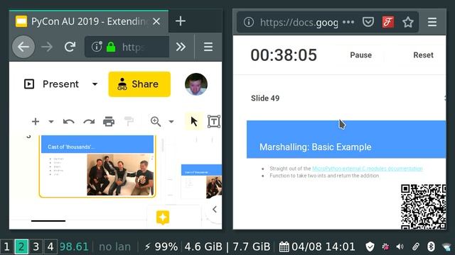 "Extending MicroPython: Using C for good!" - Matt Trentini (PyCon AU 2019) смотреть онлайн
