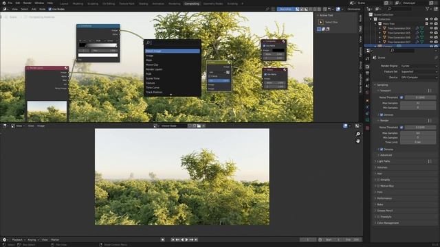 Blender MIST Pass Fog Tutorial смотреть онлайн