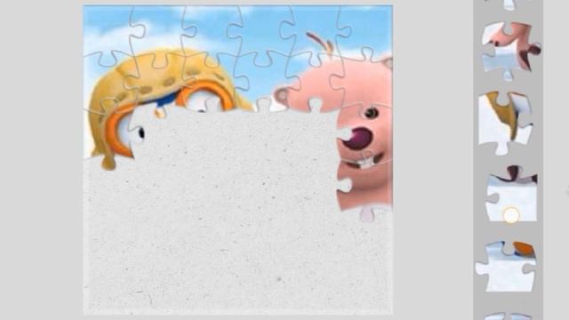 PORORO The Little Penguin | puzzle game смотреть онлайн