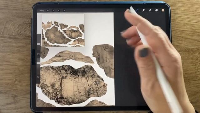 Mastering Rock Textures in Procreate: Create Rock Formations with Stone & Marble Brushes смотреть онлайн
