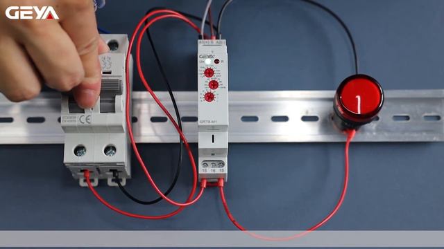 [10] How to use a pulse generator time relay GRT8-M1 J-mode | Geya Electric смотреть онлайн