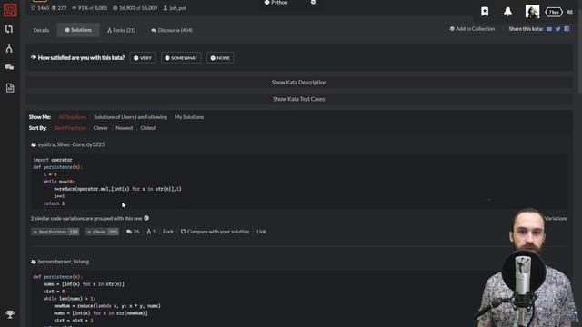 Проходим codewars на python. Часть 4. Математика решена. Двигаемся дальше смотреть онлайн