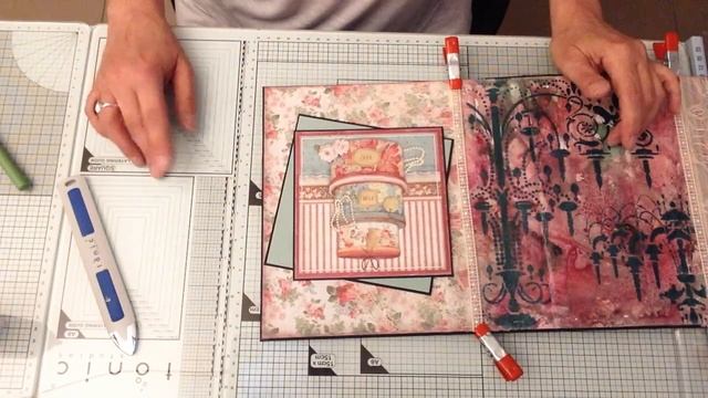 Tuto Scrap For You® - Album Grand Hôtel - Collection Stampéria - Couverture смотреть онлайн