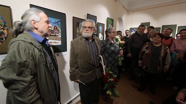 2020-02-03.Дроздовский А.А.вернисаж.Музей Абрамцево.слово: художник Тронза Н. смотреть онлайн