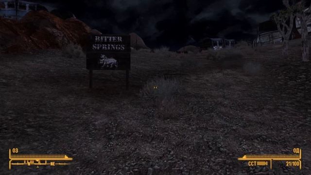 Fallout: New Vegas. Хардкор. Лагерь Гардиан (часть 107) смотреть онлайн