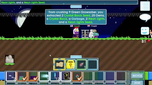 Growtopia - Crushing Rinding Meteor + Crushing 24 Growsabers смотреть онлайн