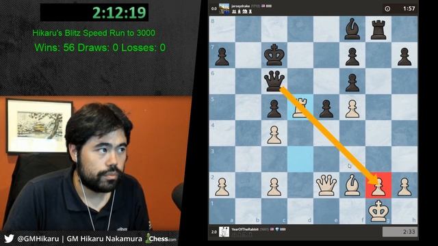 Hikaru Gets the Giggles - More Blitz Speedrun to 3000 | 1615 - 1710 смотреть онлайн