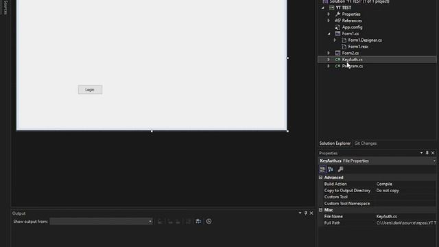 how to add key auth to your c# .net form смотреть онлайн