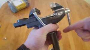 Отличные Чугунные Тиски с Алиэкспресc / table vise