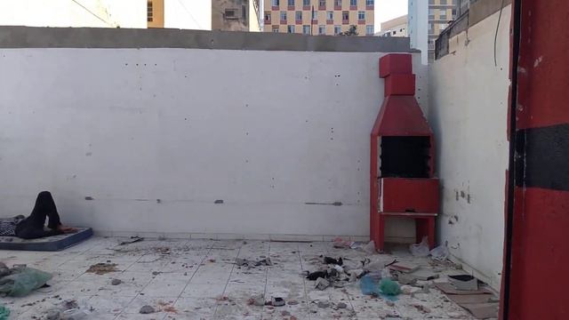 Vida Na Rua Santo Antônio Em São Paulo (SP).Жизнь на улице Санто Антонио в Сао Пауло, штат Сао Паул