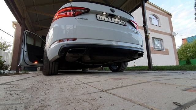 Выхлоп Skoda Superb 4*4 St2