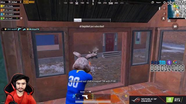 PUBG MOBILE LIVE : HYDRA ELITE CUSTOMS | PUBG PC on ASUS RTX 2070 Super смотреть онлайн