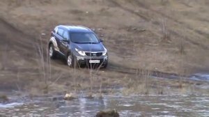 КИА Спортейдж 2011-2012 NEW  - тест на бездорожье, off road test