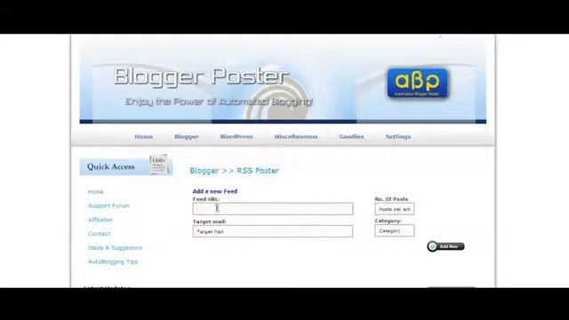 Automated Blogger Poster AutoBlogging Tool for Blogger, WordPress and Drupal Blogs смотреть онлайн