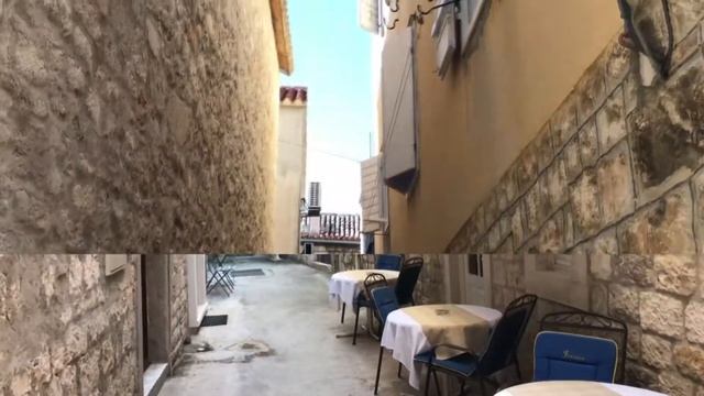 Древний город Хорватии. Прогулка по Трогиру смотреть онлайн