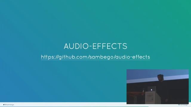 Sam Bellen - Changing live audio with the web-audio-api @ Frontend United 2016 смотреть онлайн