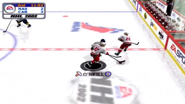 NHL 2002 Gameplay Carolina Hurricanes vs Nashville Predators смотреть онлайн