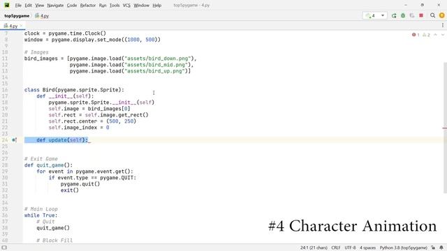 Top 5 Game Features in PyGame: Jumping, Colliding, Scrolling Background, Animation, and Movement смотреть онлайн
