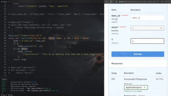 FastAPI Query - параметры (Изучаю с нуля Python 3)