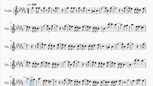 Violin Sheet Music: How to play From the Start by Laufey смотреть онлайн