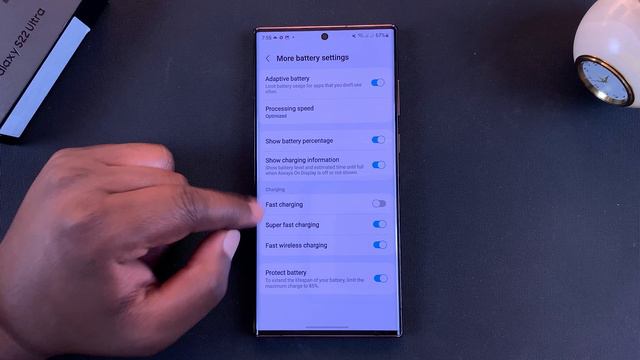 How To Enable Fast Charging On Samsung Galaxy S22 Ultra | Fix Slow Charging смотреть онлайн