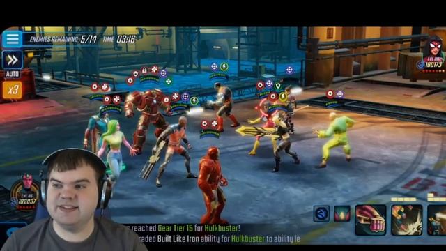 Bionic Avengers AMAZING in Doom 3! - MARVEL Strike Force - MSF смотреть онлайн