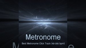 Metronome 125 bpm - Allegro