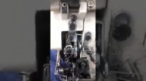 Заправка промышленного оверлока Jack пятинитка