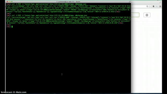 Mesos, Consul, Registrator Demo смотреть онлайн