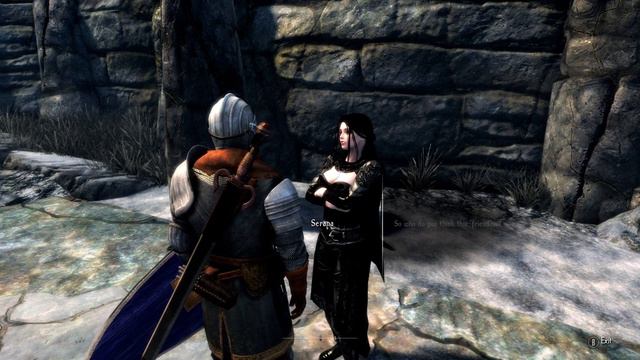 Conversing with Serana and Inigo about Ustengrav смотреть онлайн