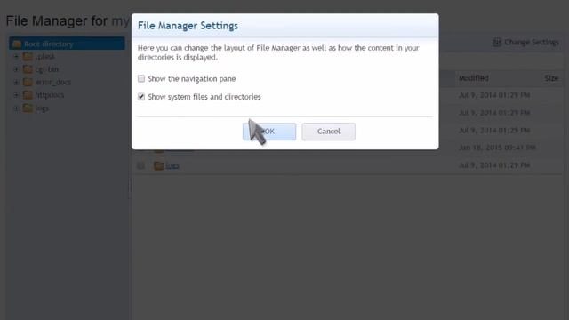 Plesk: How to Change the File Manager Settings смотреть онлайн