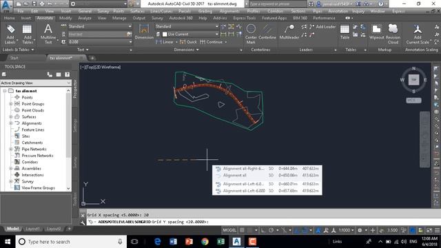 How to Create grid on civil 3d drawing. смотреть онлайн