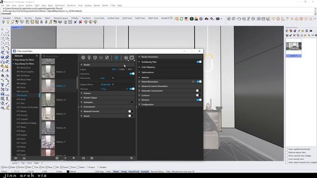 Rhino Interior Modeling And Vray Rendering | Modern Bedroom