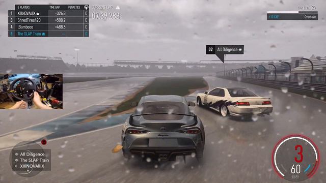 Forza Motorsport - TESTING THE PHYSICS In Online Rain Drifting Lobby!! смотреть онлайн