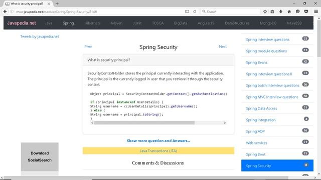 What is security principal?
| javapedia.net смотреть онлайн