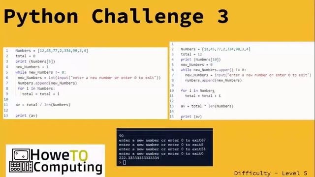 Python challenges level 5 challenge 3 смотреть онлайн