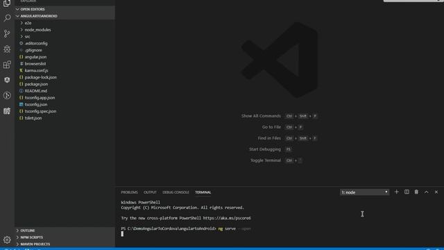 Convert Angular App to Android App Using Apache Cordova Part-1 смотреть онлайн